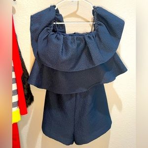 Keepsake Navy Romper